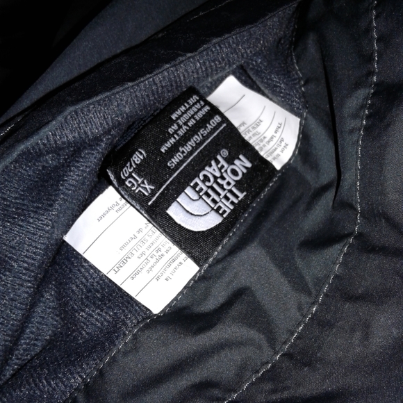 The North Face Boys Reversible Puffer Jacket Fleece Size XL 18-20 mens M - Picture 8 of 9